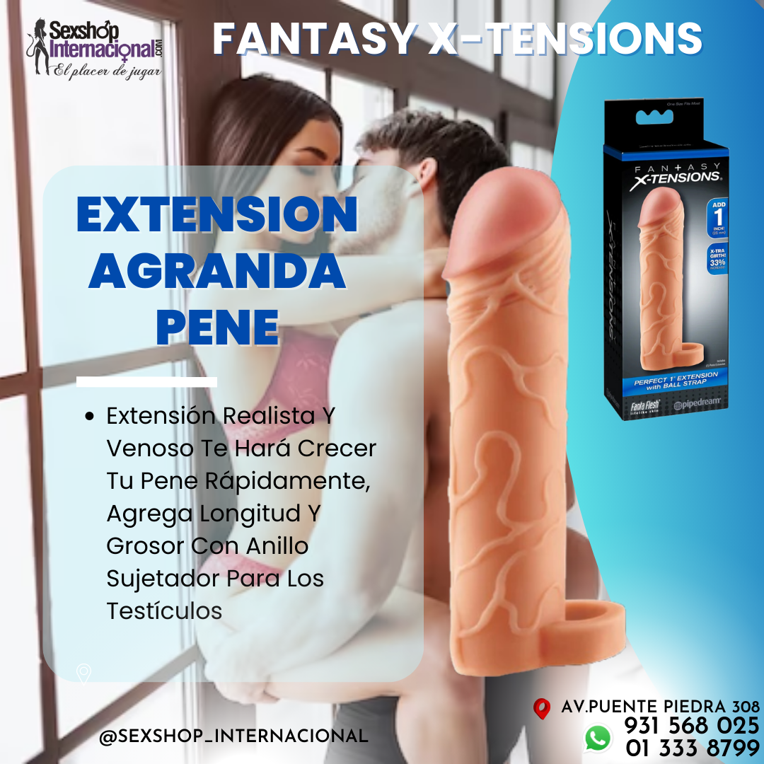 FANTASY EXTENSION PENEANA REALISTA-SEXSHOP PTE PIEDRA-931568025